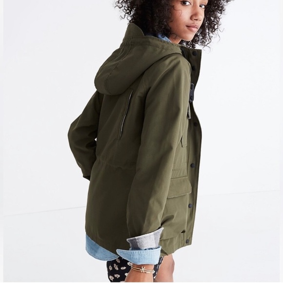 Penfield field jacket with hood and waist cinch - Picture 2 of 11